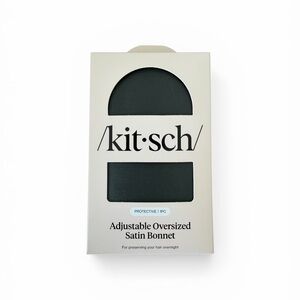 Kitsch Adjustable Oversized Satin Bonnet